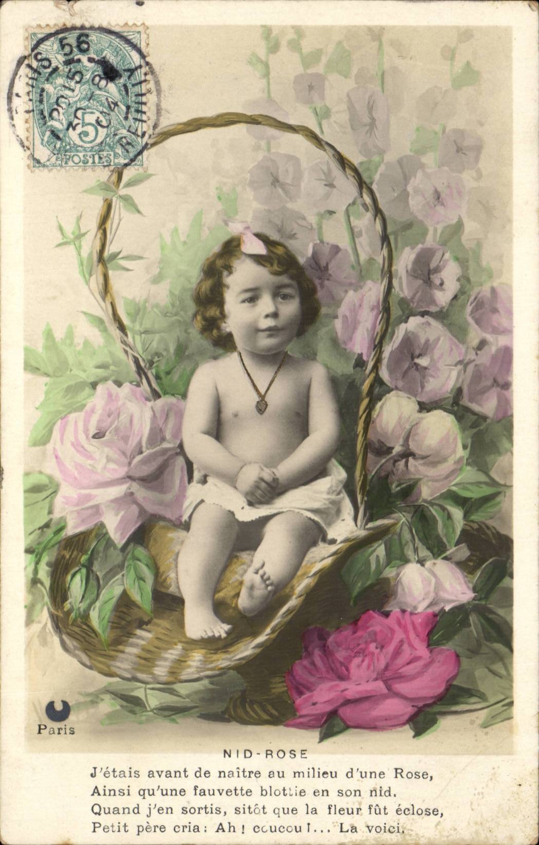 CPA Fantaisie Enfant Bebe