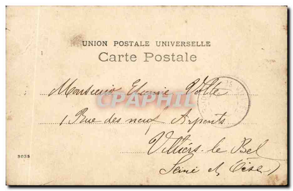 CPA Fantaisie Enfant Bebe — Verso