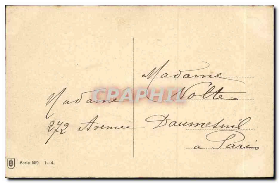 CPA Fantaisie Fleurs Bonne annee — Verso