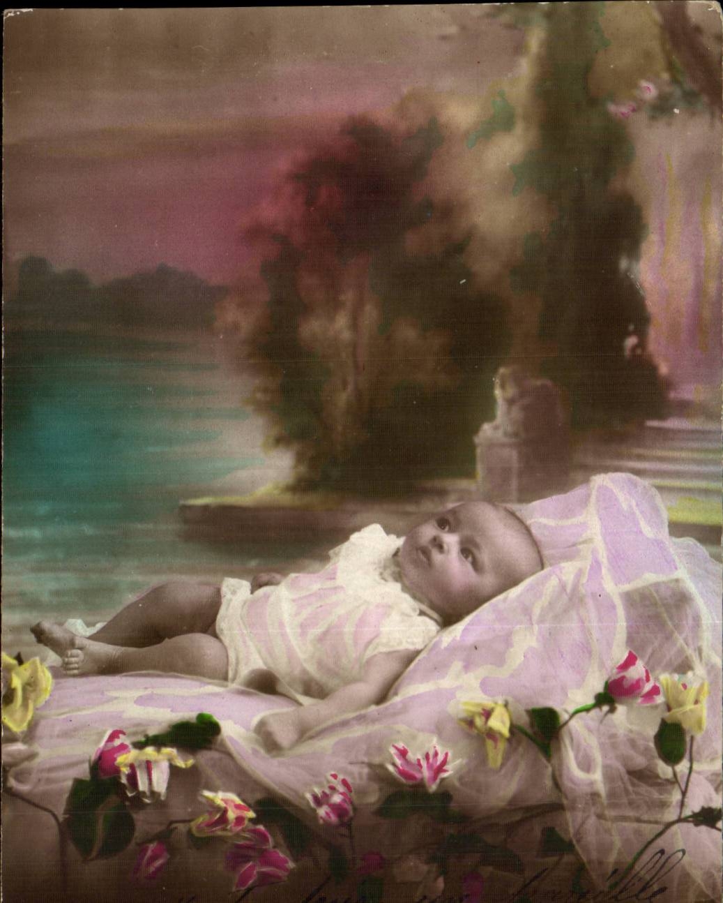 CPA Fantaisie Enfant Bebe