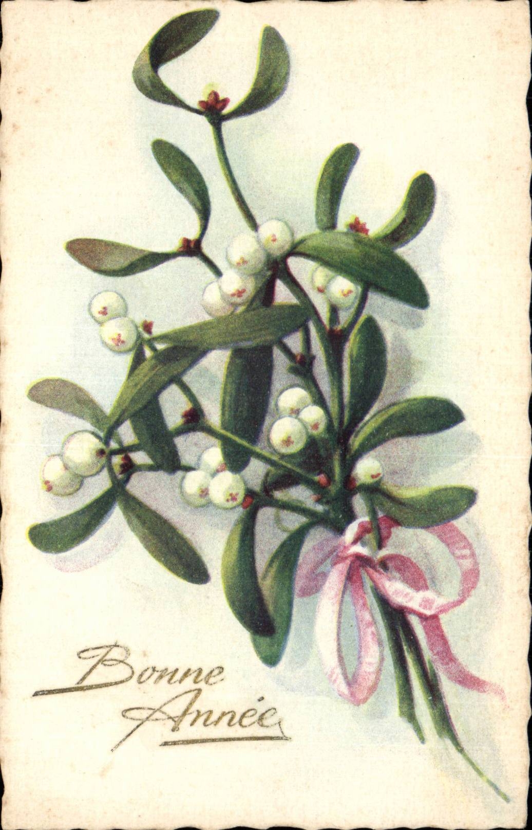 CPA Fantaisie Bonne annee