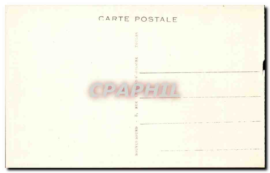 Toulon - Monument aux Morts - 1914 1915 - CPA  — Verso