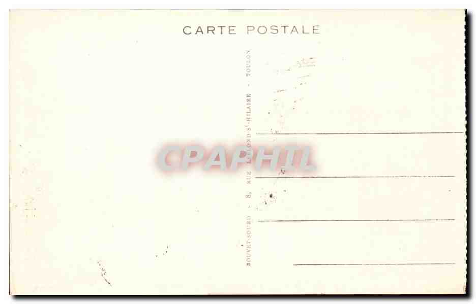 Toulon - Place Louis Blanc - Un Coin du Marche - CPA  — Verso