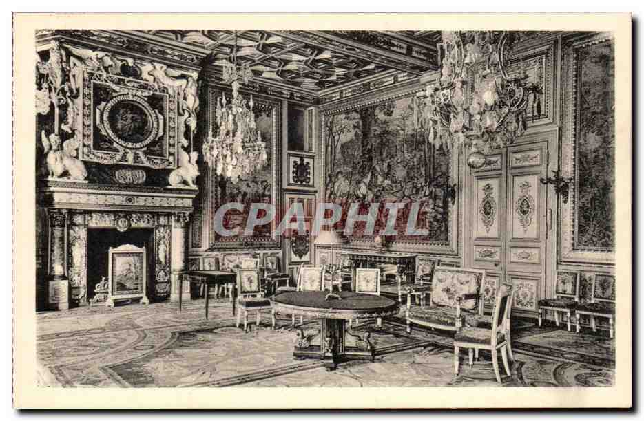 Salón François — Castillo de Fontainebleau — Edición 1er des Musées Nationaux