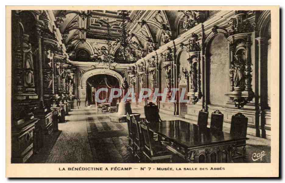 Fecamp - La Benedictine - Musee - La Salle des Abbes - CPA 