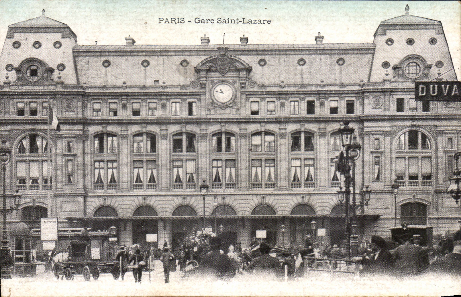 Paris - 8 - La Gare St Lazare - CPA 