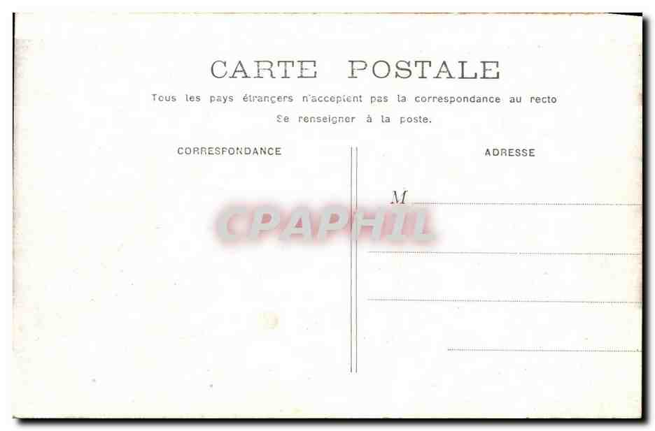 Paris - 8 - La Gare St Lazare - CPA  — Rückseite