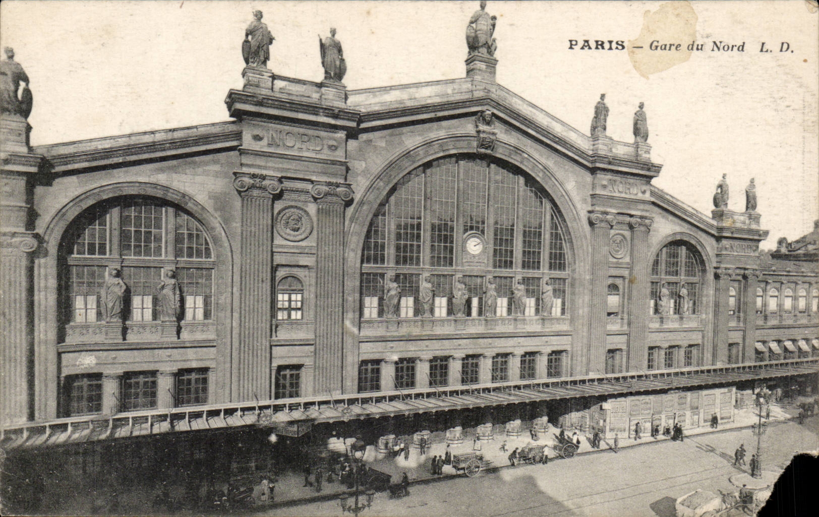 Paris - 10 - Gare du Nord - CPA 
