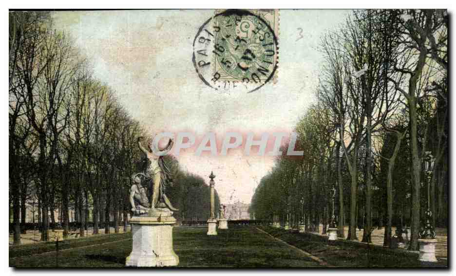 Paris - Avenue de l'observatoire Luxembourg - CPA 