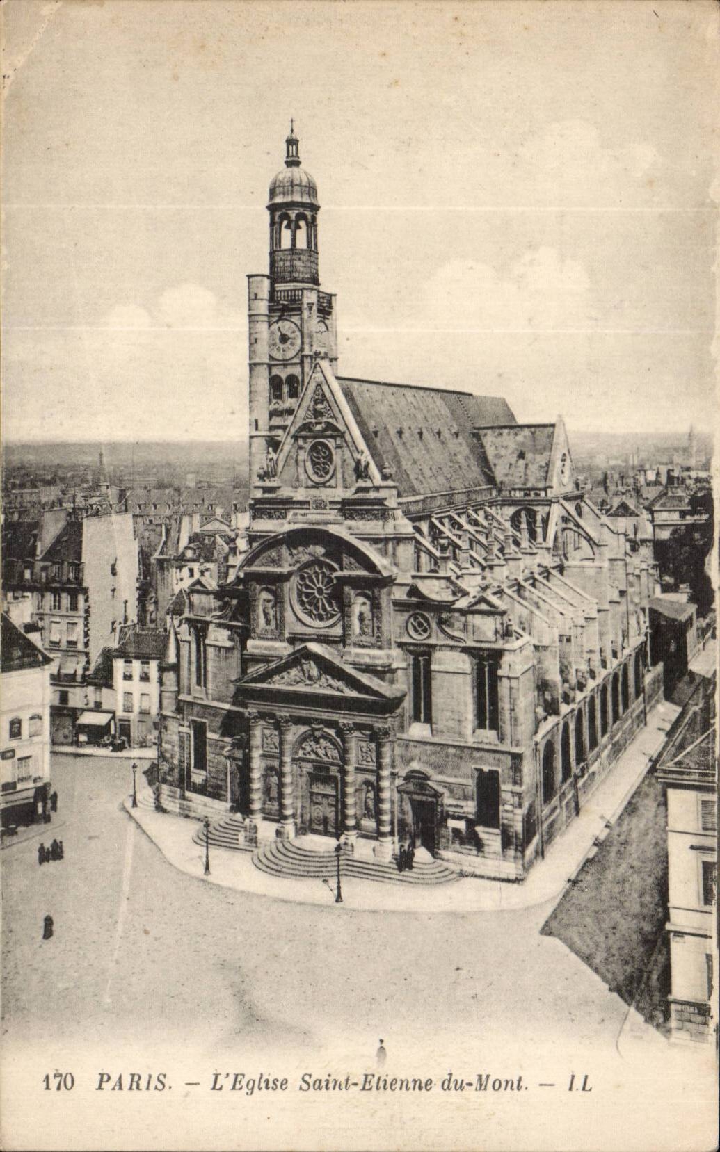 Paris - 5 - L'Eglise Saint Etienne - CPA 