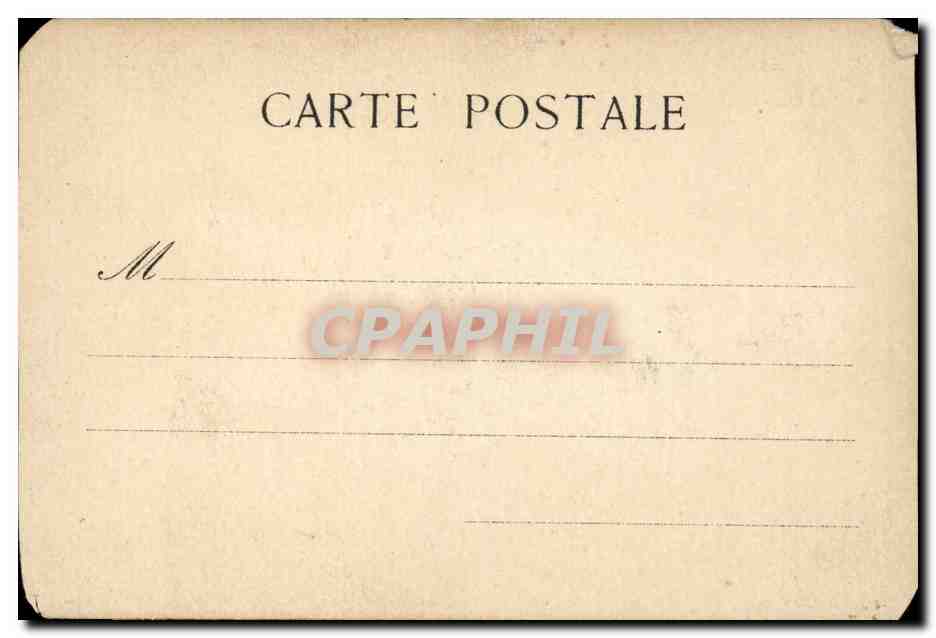 Fantaisie - Femme - Woman in pink - CPA  — Verso