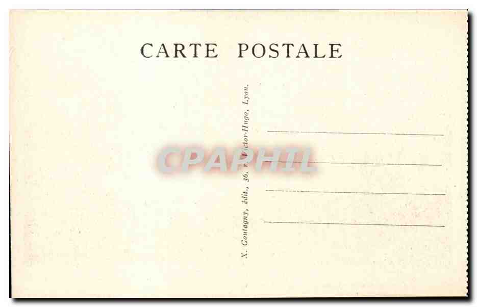 Lyon - Les Palais de la Foire - CPA  — Verso