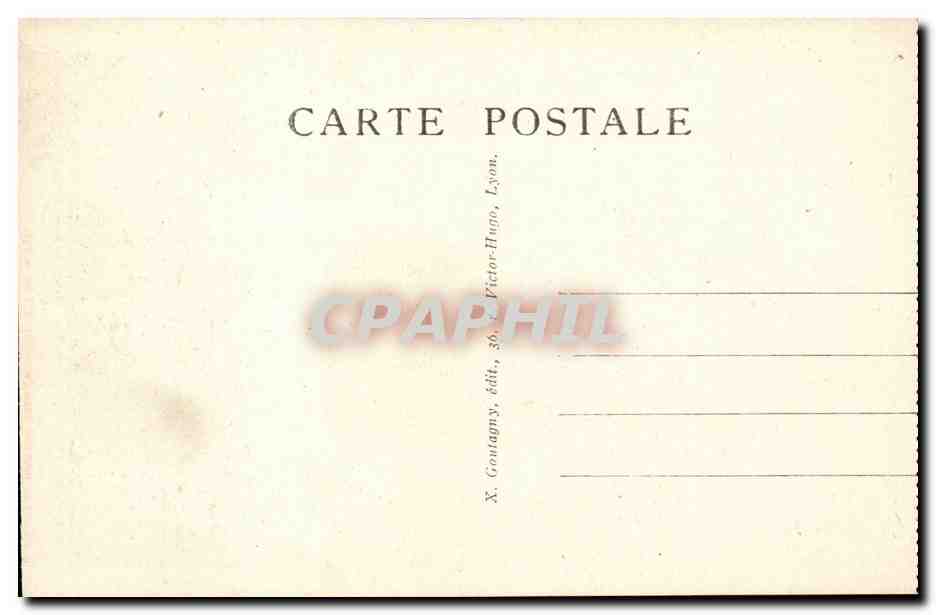 Lyon - Le Conservatoire - Quai de Bondy - CPA  — Rückseite