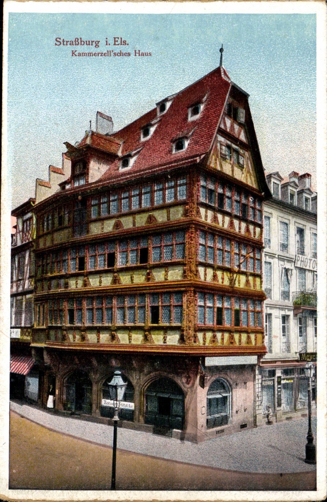Strasbourg - Strassburg - Kammerzellisches Haus CPA 