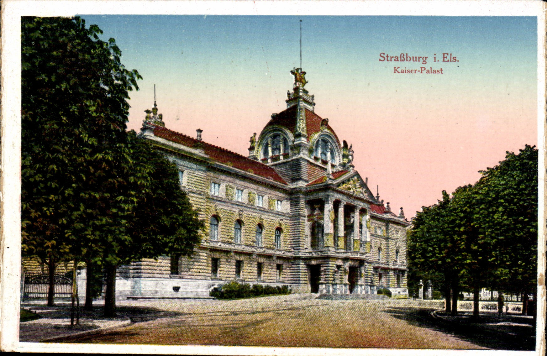Strasbourg - Strassburg - Kaiserpalast - CPA 