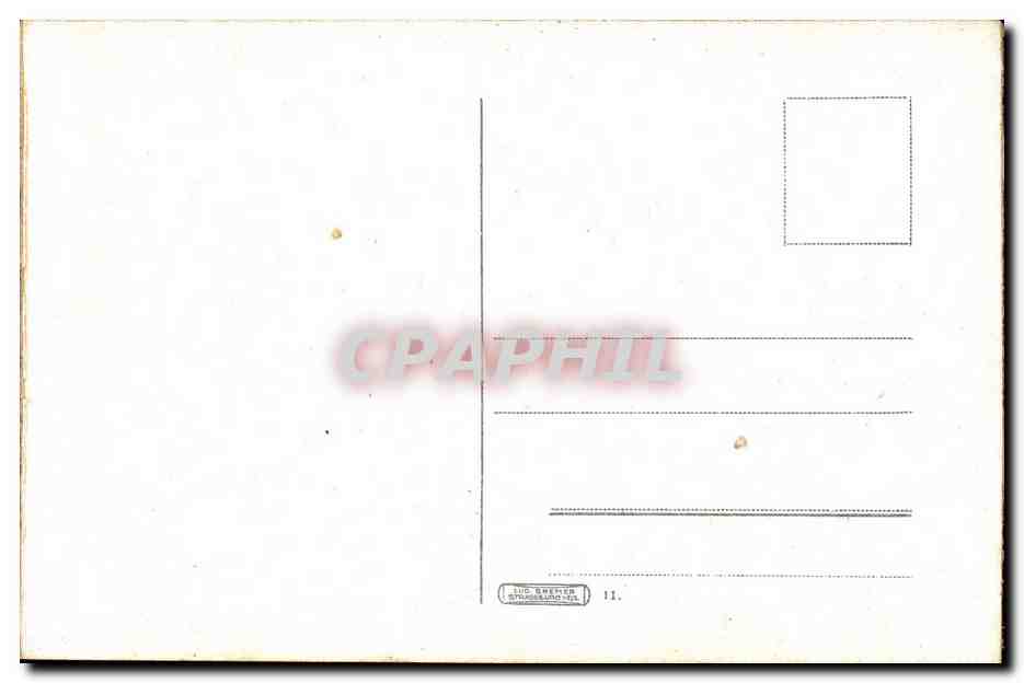 Strasbourg - Strassburg - Land und Amisgericht mit St Peterkirche - CPA  — Verso
