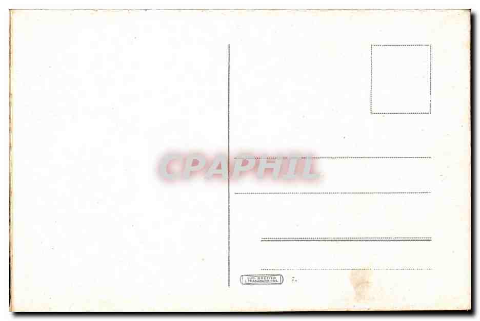 Strasbourg - Strassburg - Im Kleinenfrankreich - CPA  — Rückseite