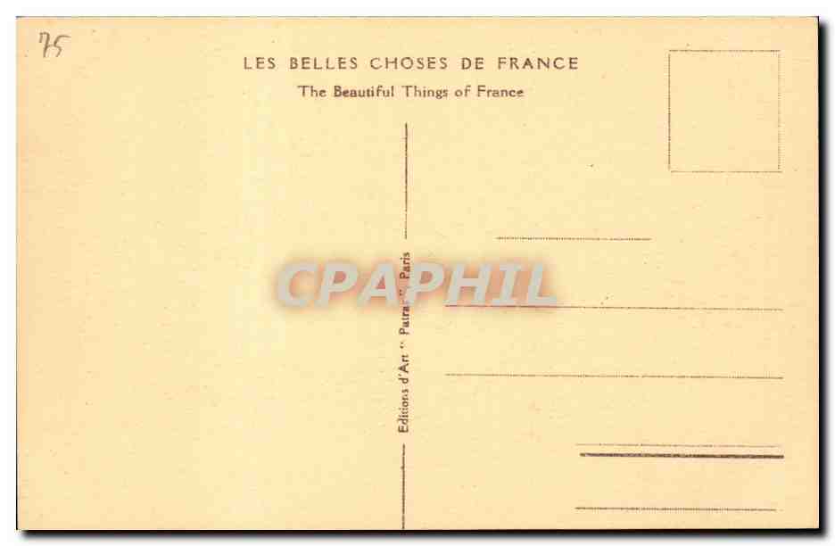 Paris - 14 - Allee de l'Observatoire - CPA  — Rückseite
