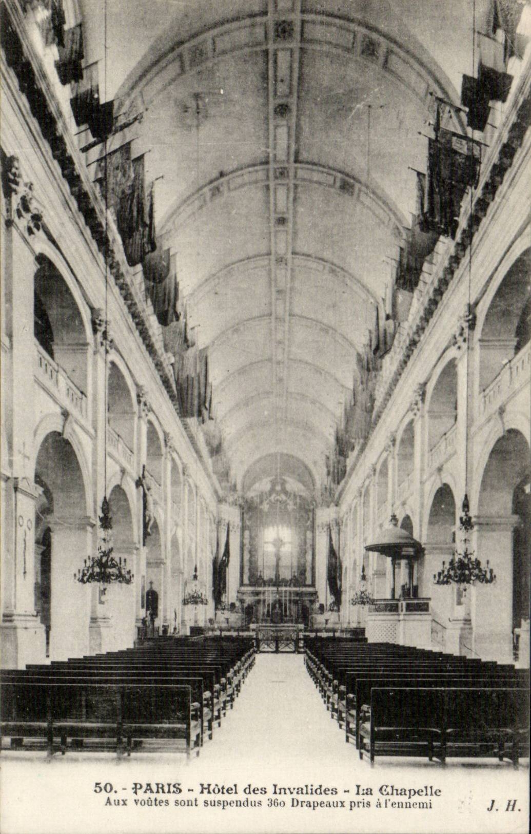 Paris - 7 - Hotel des Invalides - La chapele - CPA 