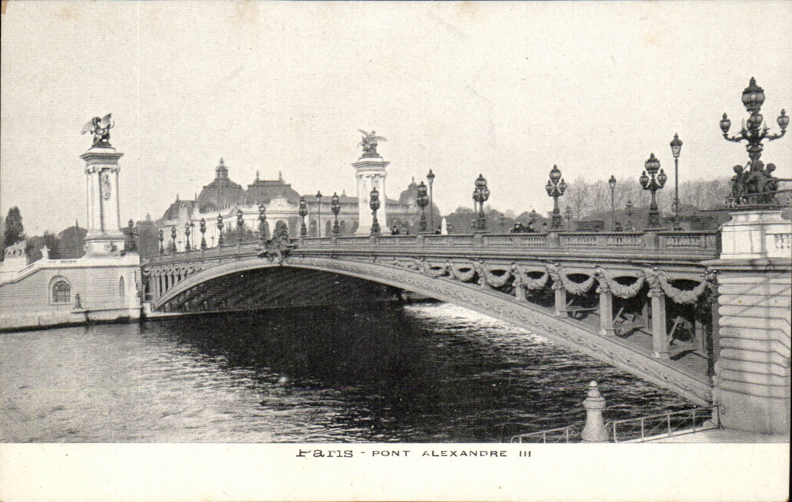 Paris - 7 - Pont Alexandre III - CPA 