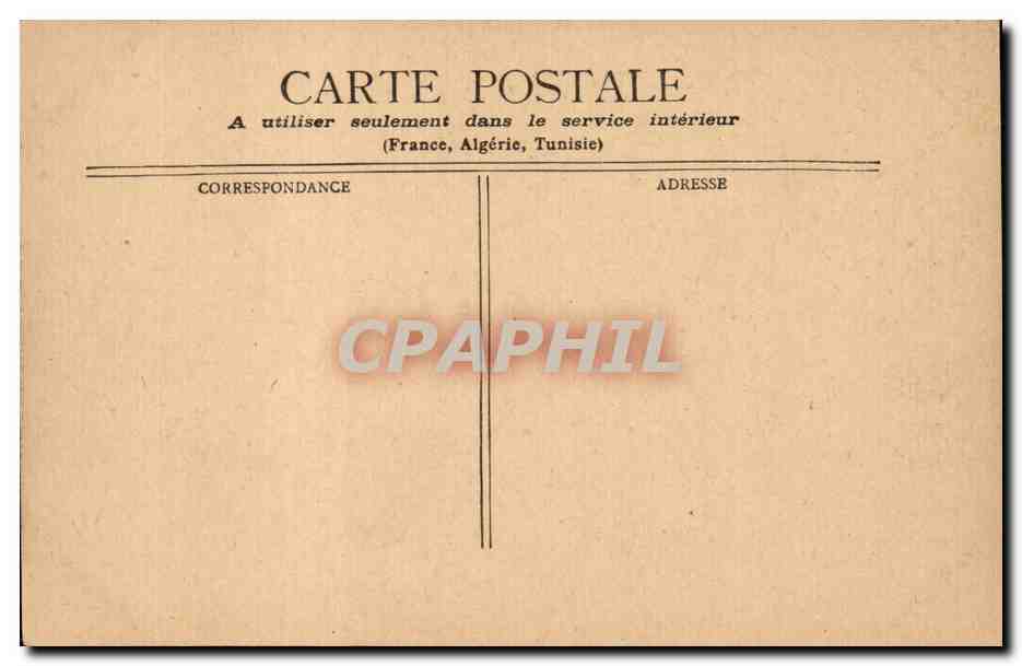 Paris - 2 - La Bourse - CPA  — Rückseite