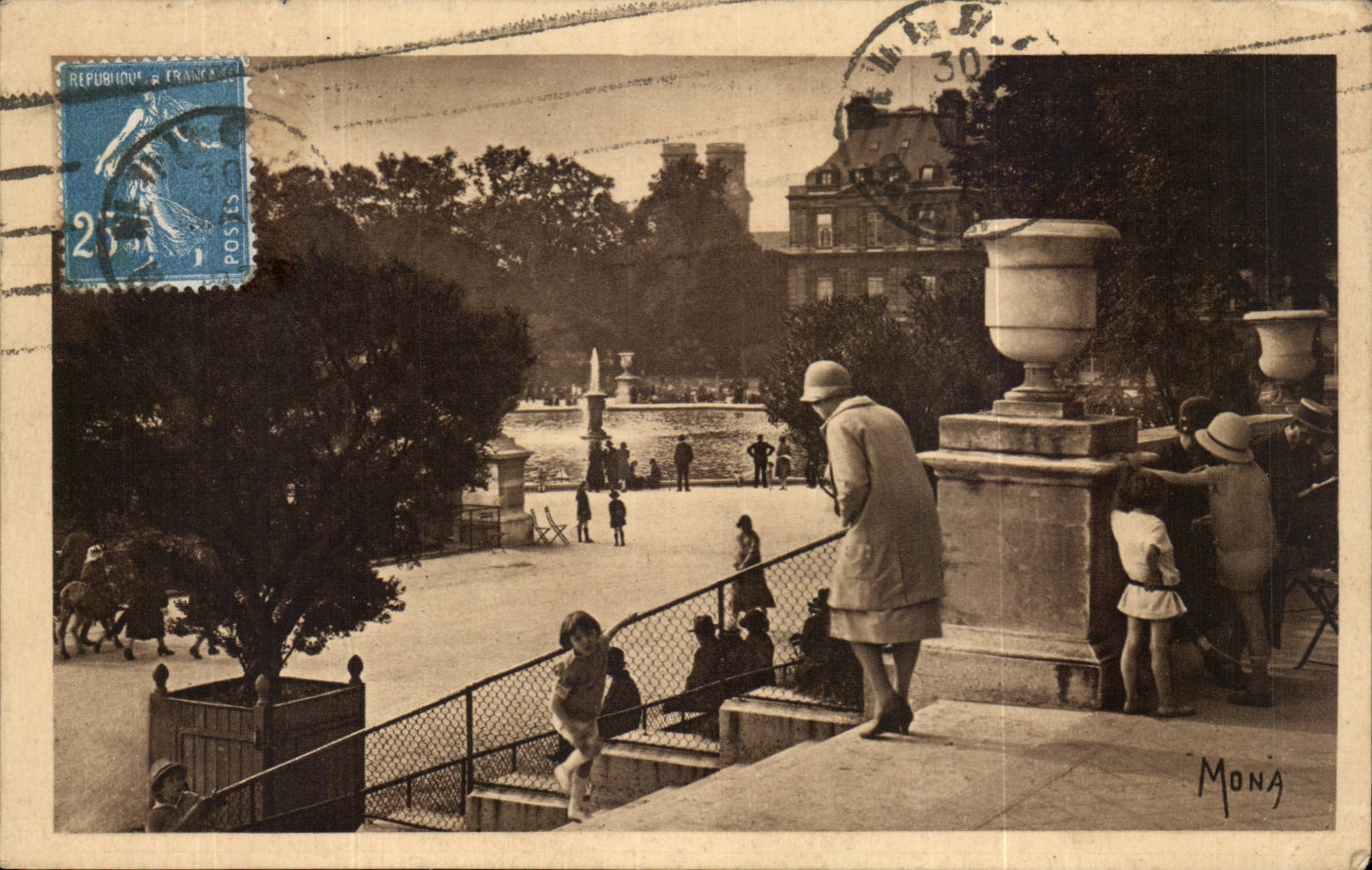 Paris - 6 - Jardin du Luxembourg - CPA 