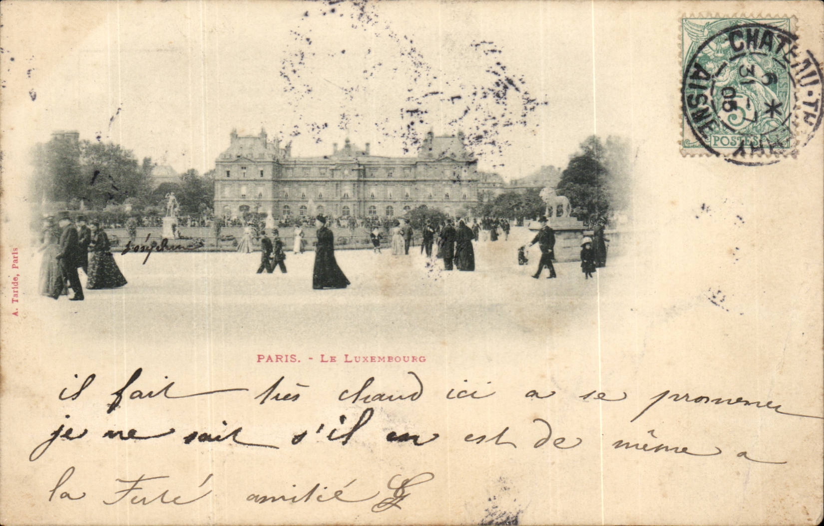 Paris - 6 - Le Luxembourg - CPA 
