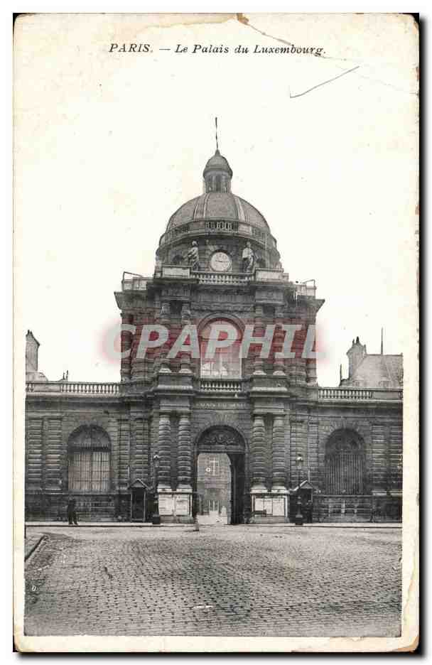 Paris — Das Palais du Luxembourg — CPAPHIL
