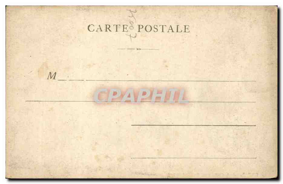 Paris - 1 - Chambre des Deputes - CPA  — Rückseite