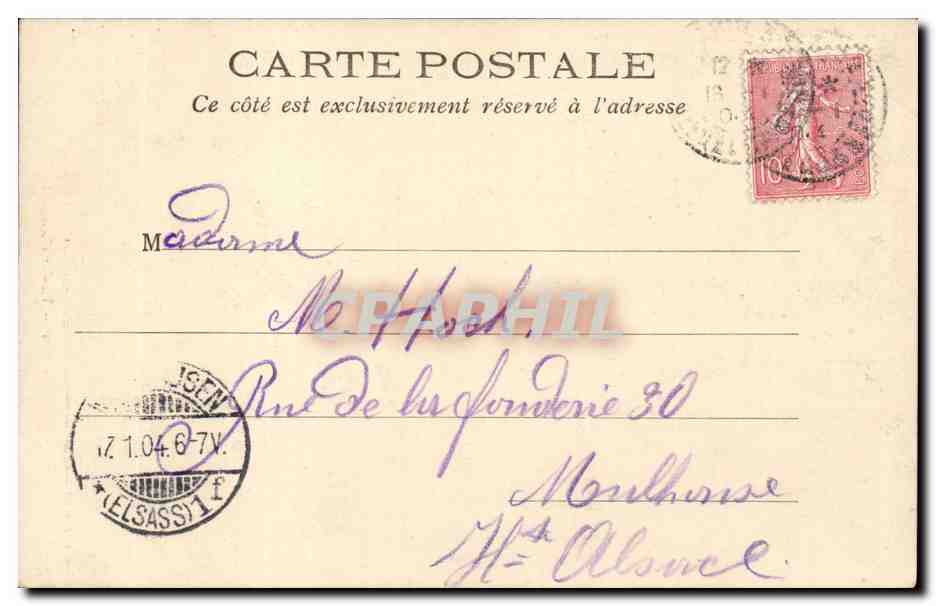 Paris - 16 - Viaduc d'Auteuil - CPA  — Rückseite