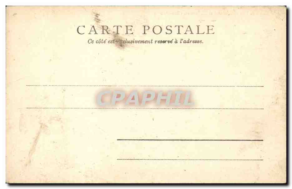 Paris - 1 - Mairie du I Arrondissement et St Germain l'Auxerrois - CPA  — Verso