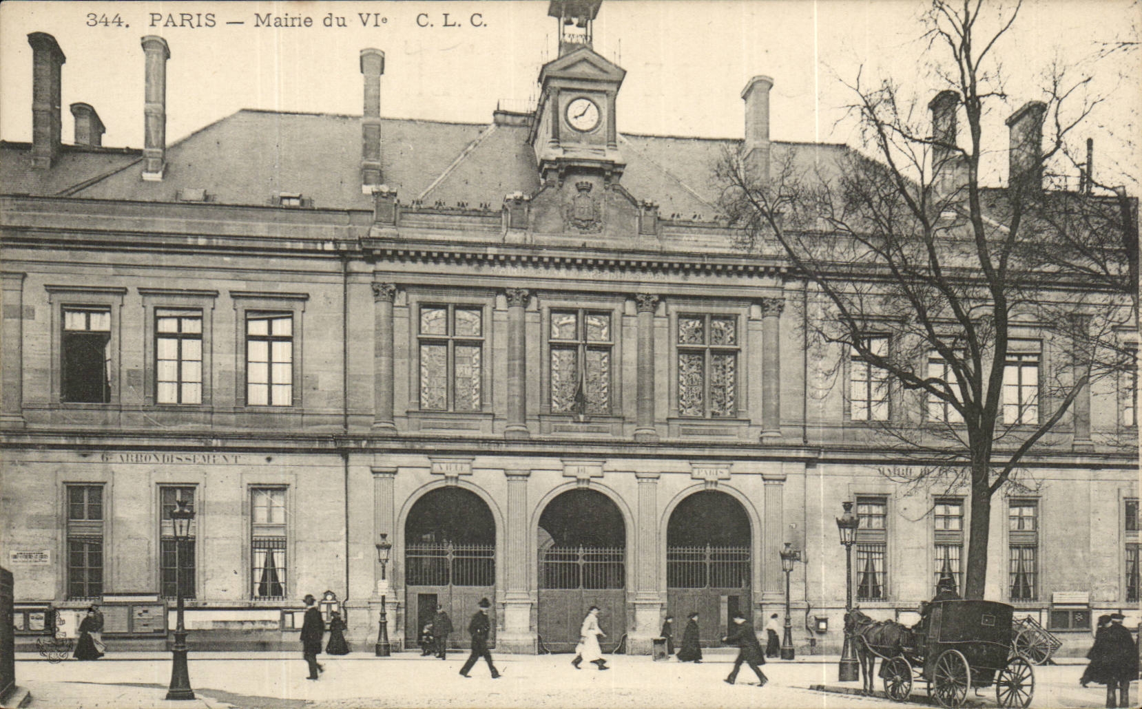 Paris - 6 - Mairie du VI arrondissement - CPA 
