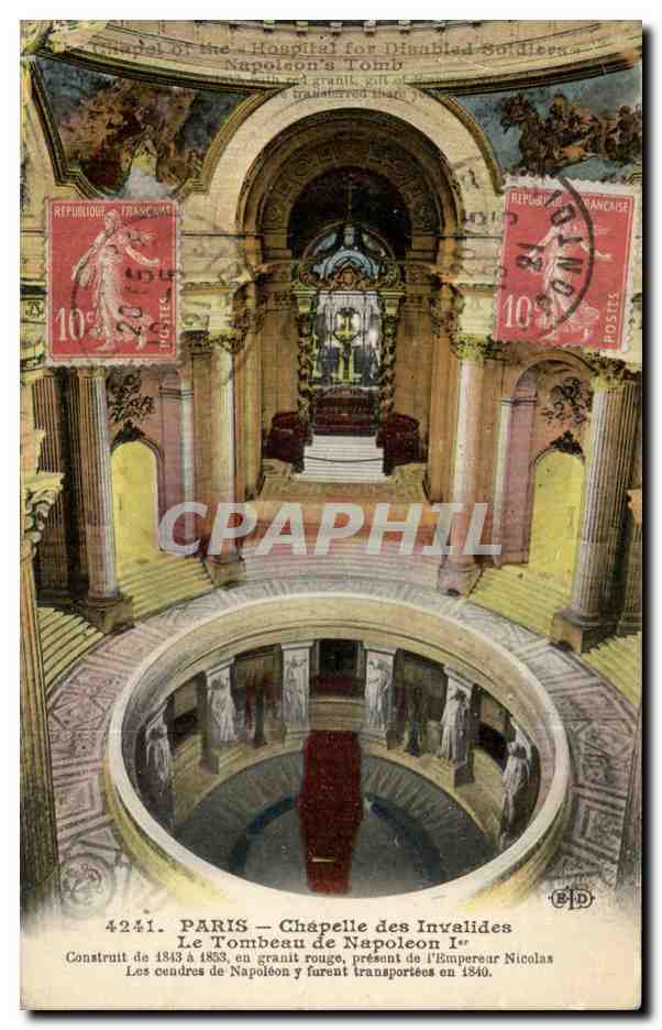 Paris - 7 - Les Invalides - Le Tombeau de Napoleon 1 - CPA 
