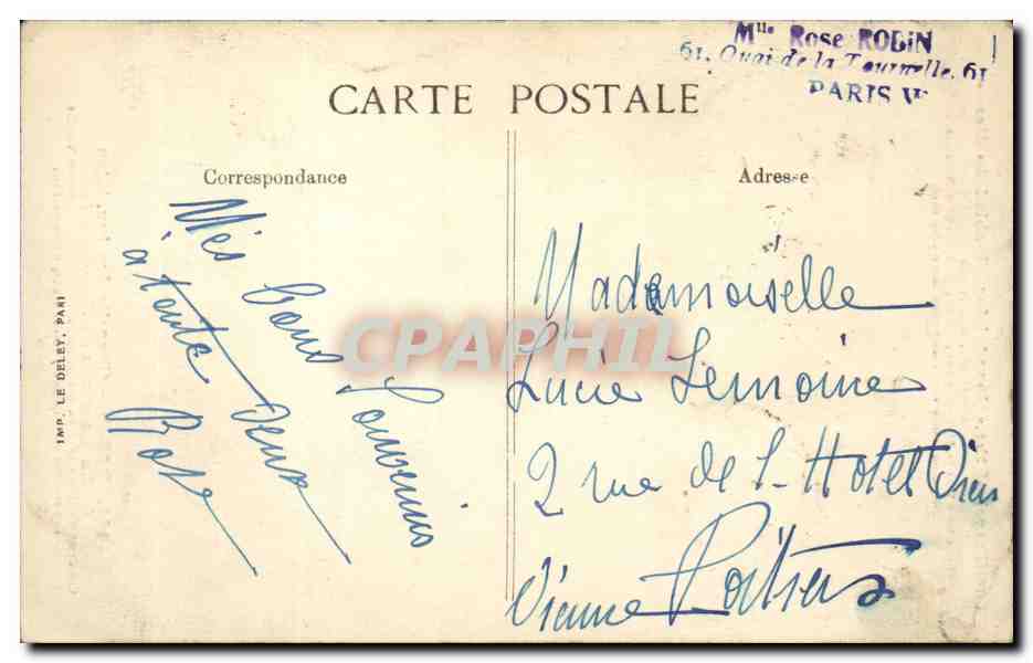 Paris - 7 - Les Invalides - Le Tombeau de Napoleon 1 - CPA  — Rückseite