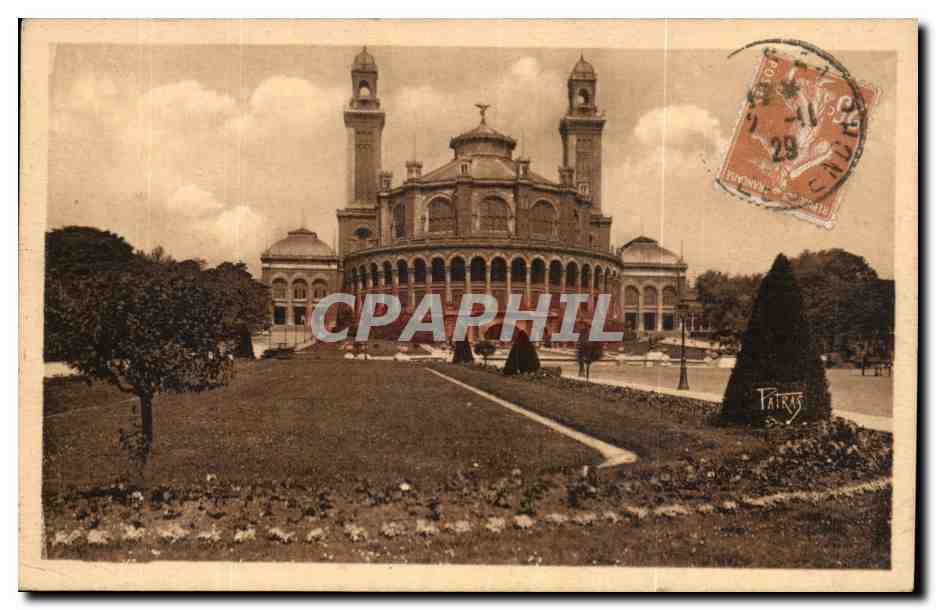 Paris - 16 - Jardin et Palais de Trocadero - CPA 