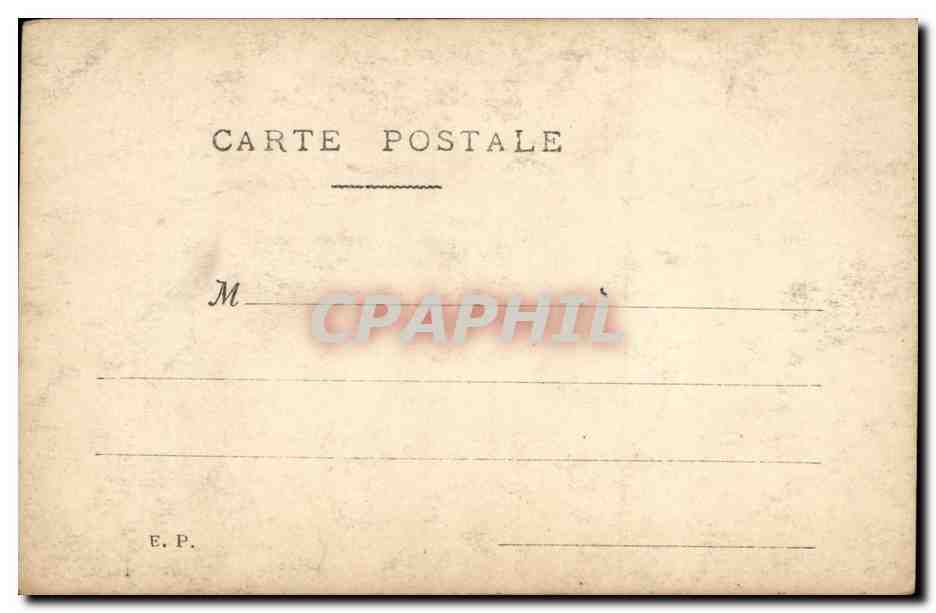 Fantaisie - Couple - Couple swimming CPA  — Rückseite
