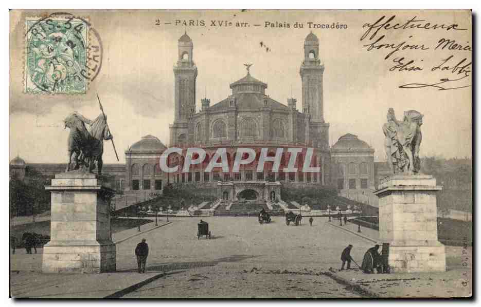 Paris - 16 - Le Trocadero - CPA 