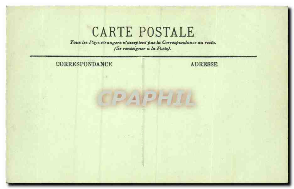 Paris - 7 - Les Canons des Invalides - CPA  — Rückseite
