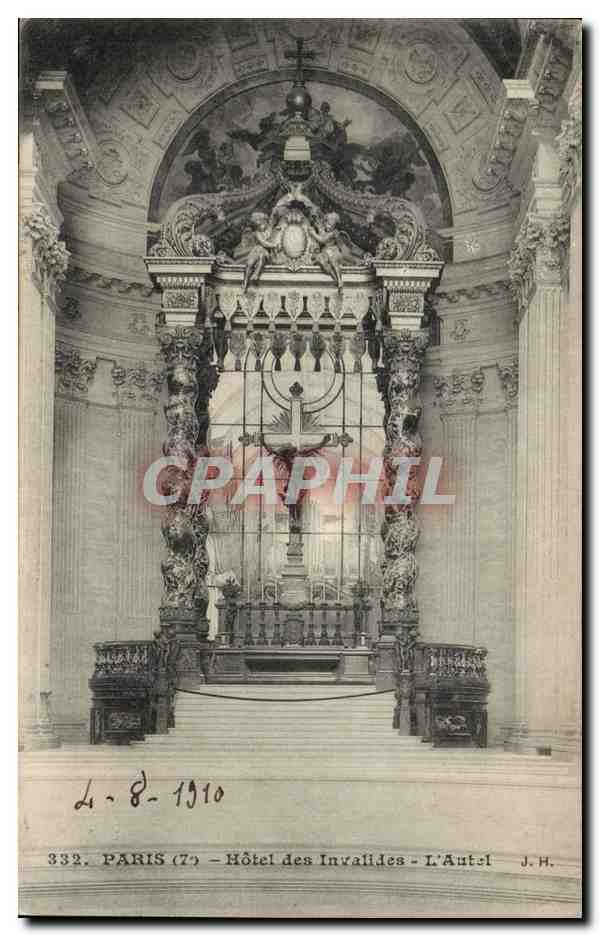 Paris - 7 - Hotel des Invalides - L'Aute - CPA 