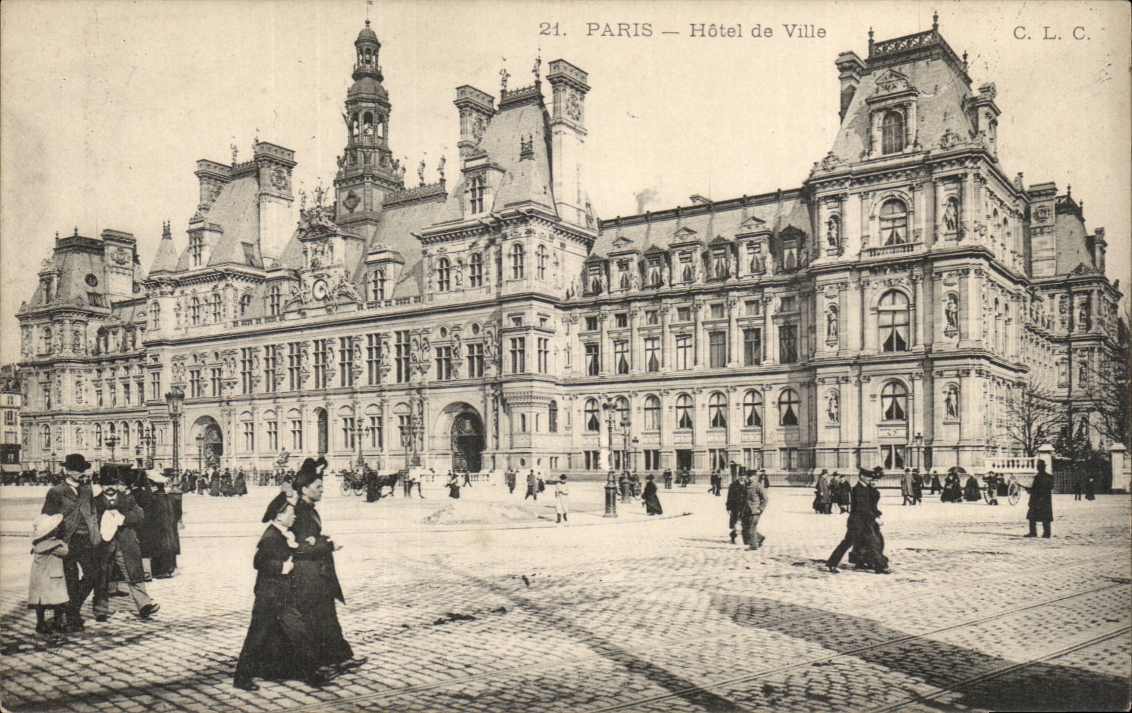 Paris - 4 - Hotel de Ville - CPA 