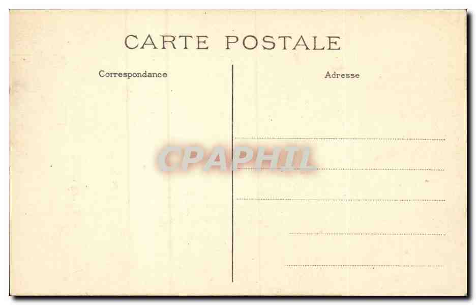 Paris - 7 - Hotel des Invalides - Musee de l'Armee - CPA  — Verso