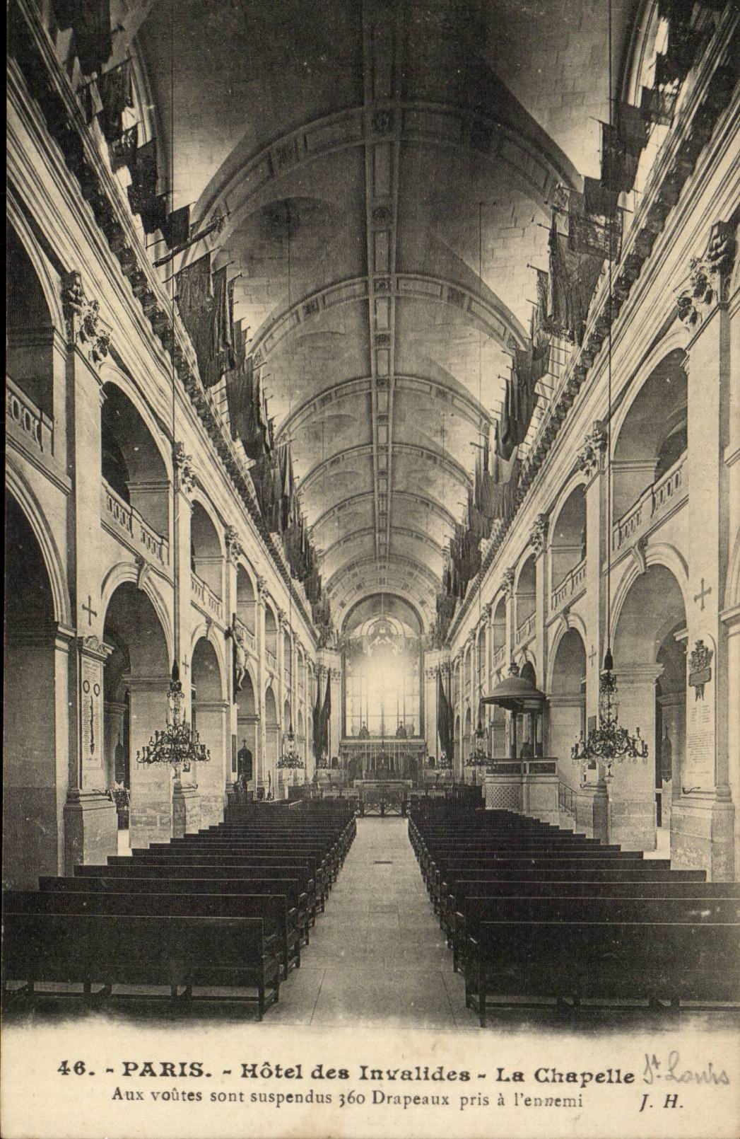 Paris - 7 - Hotel Invalides - La Chapelle - CPA 