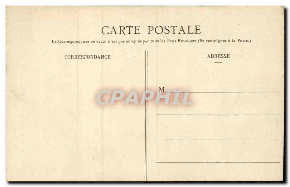 Paris - 7 - Hotel Invalides - La Chapelle - CPA  — Rückseite