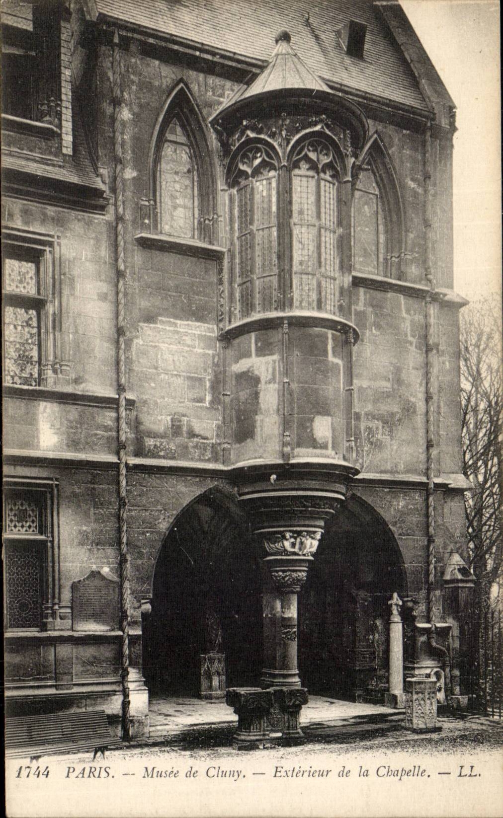 Paris - 5 - Musee du Cluny - Exterieur de la Chapelle - CPA 