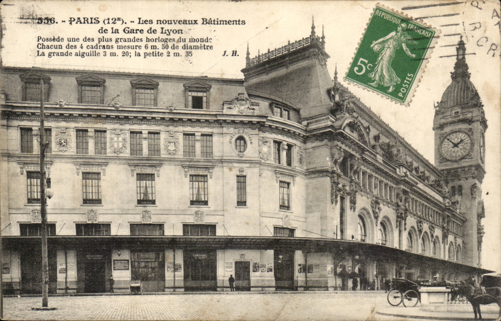 Paris - 12 - Les Nouveaux Batiments de la Gare du Lyon - CPA 
