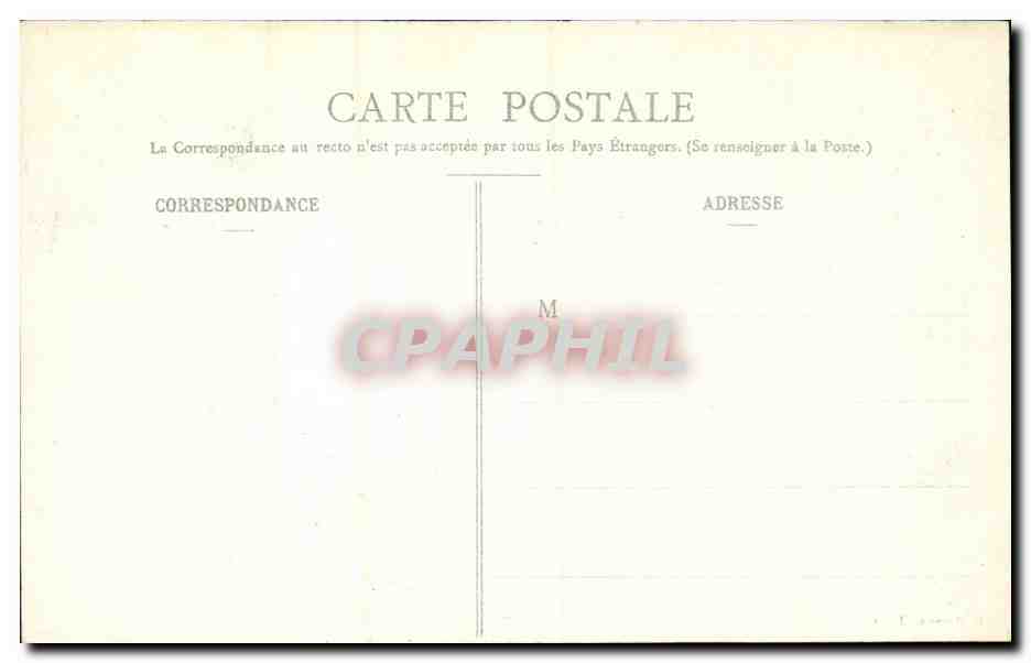 Paris - 12 - Gare du Lyon - CPA  — Verso