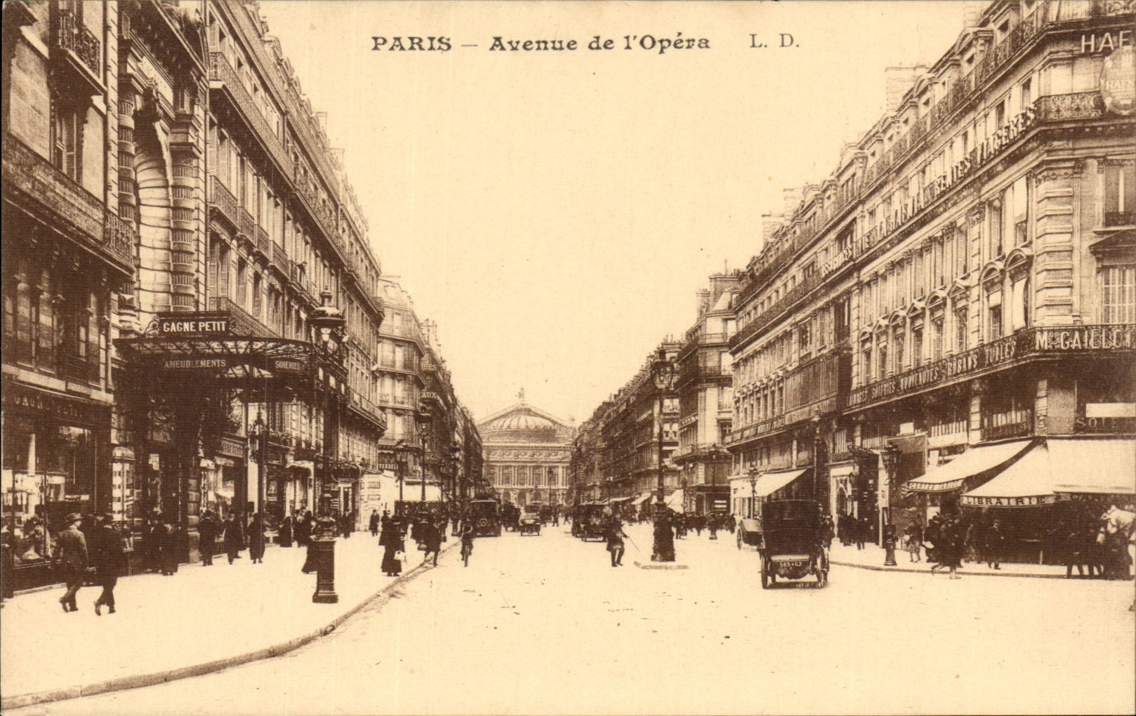 Paris - 9 - Avenue de l'Opera - CPA 