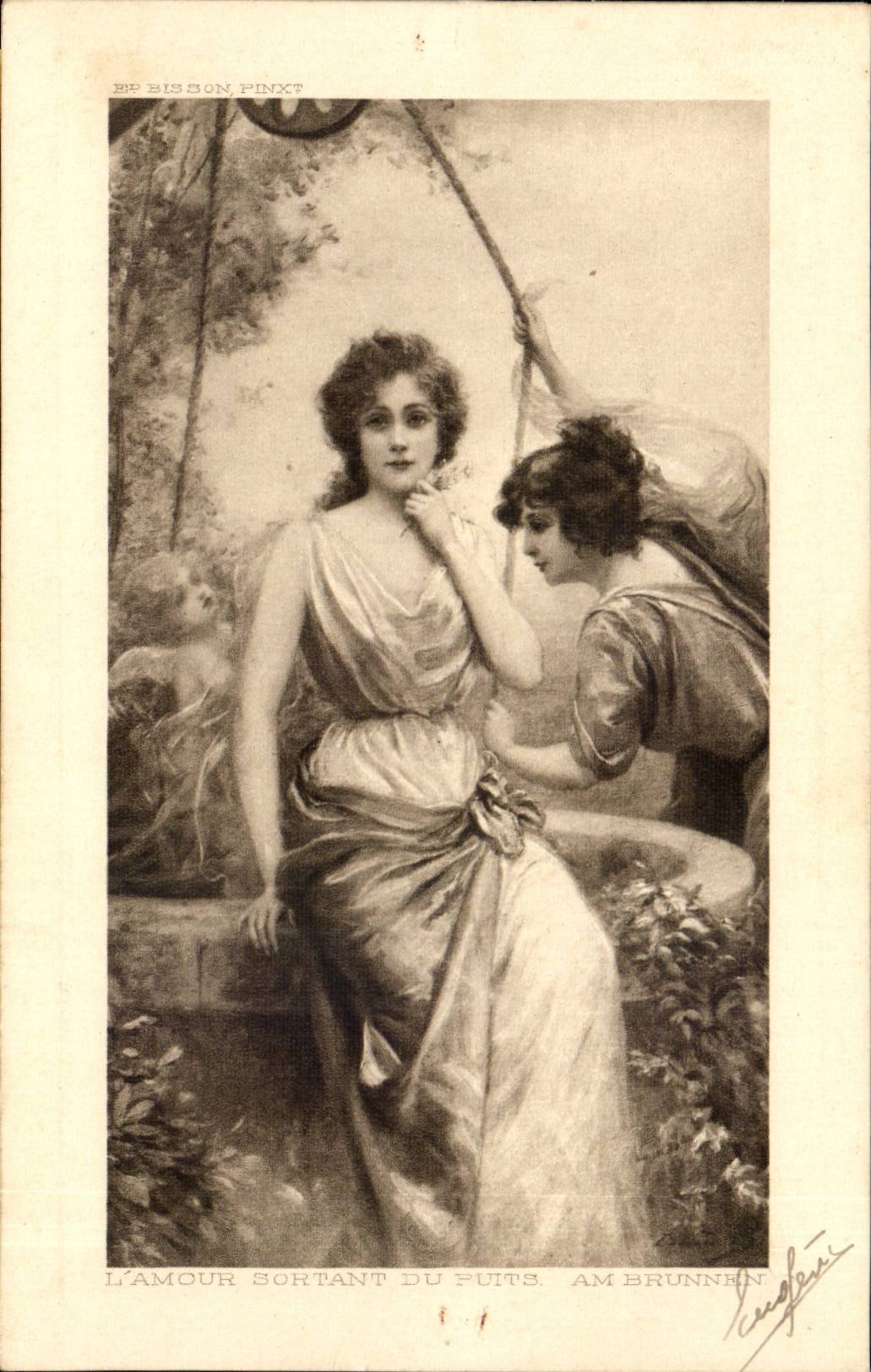 Liebe, die aus dem Brunnen kommt — Am Brunnen — Verlag Bisson, Nr. 1