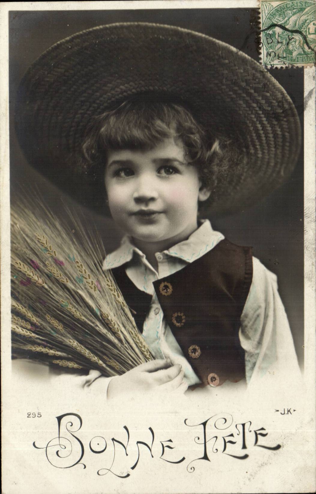 CPA Fantaisie Enfant Garcon 