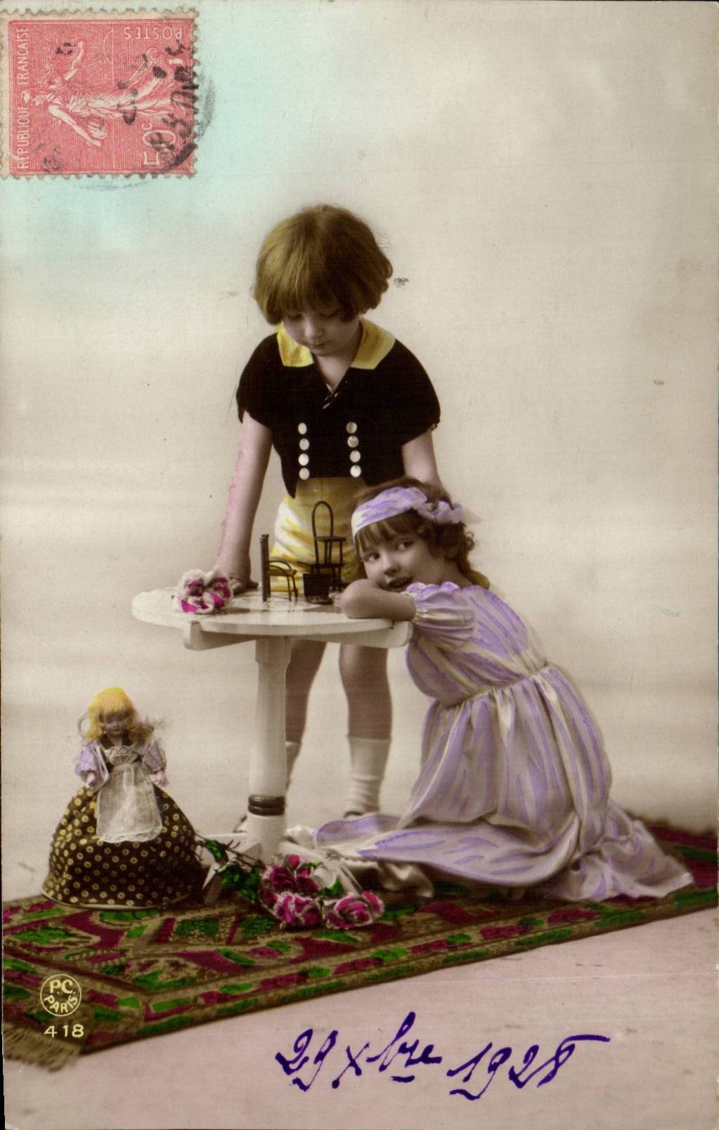 CPA Fantaisie Enfants